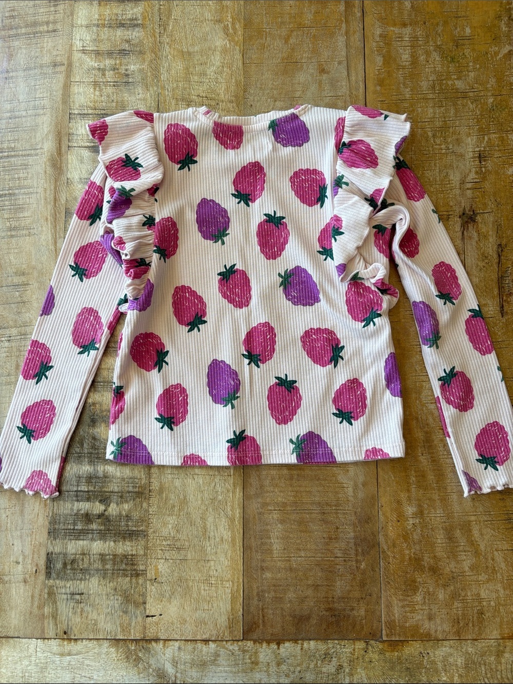 Tucker + Tate Pink Berry Print Top size 7 - Picture 5 of 5